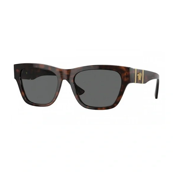 NEW VERSACE VE4457 542987 CAT EYE SUNGLASSES MOD 4457 5429/87 HAVANA GREY Versace Men main image 3